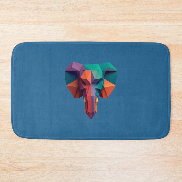 Item preview, A traditional devil mask, origami, elephant vector art  designed and sold by VugArtShop.