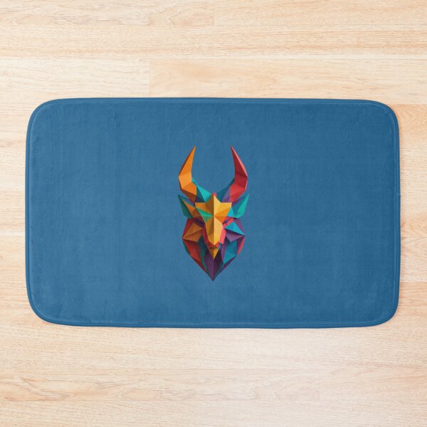 Item preview, A traditional devil mask, origami, elk vector art # 1 designed and sold by VugArtShop.