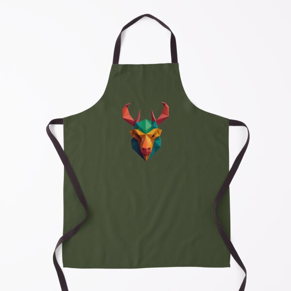 Item preview, A traditional devil mask, origami, elk vector art # 2 designed and sold by VugArtShop.