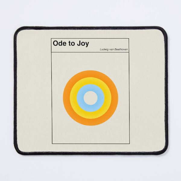 Item preview, Beethoven Ode to Joy Minimalist Abstract Art Design designed and sold by kakarikihill.