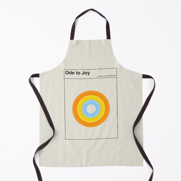 Item preview, Beethoven Ode to Joy Minimalist Abstract Art Design designed and sold by kakarikihill.