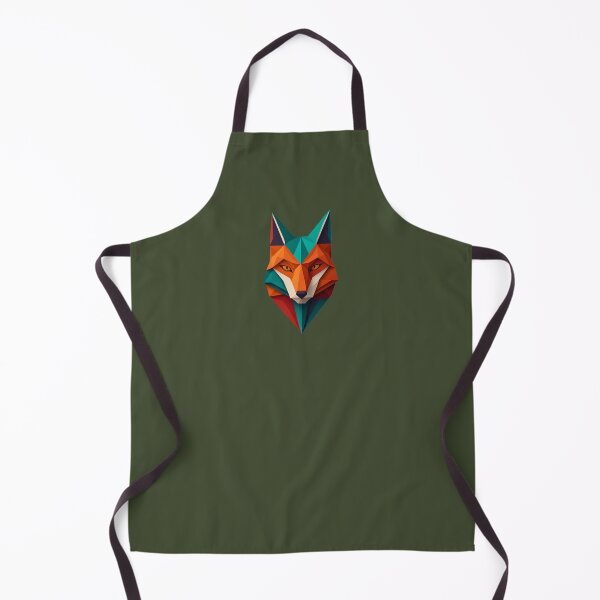 Item preview, A traditional devil mask, origami, fox vector art designed and sold by VugArtShop.