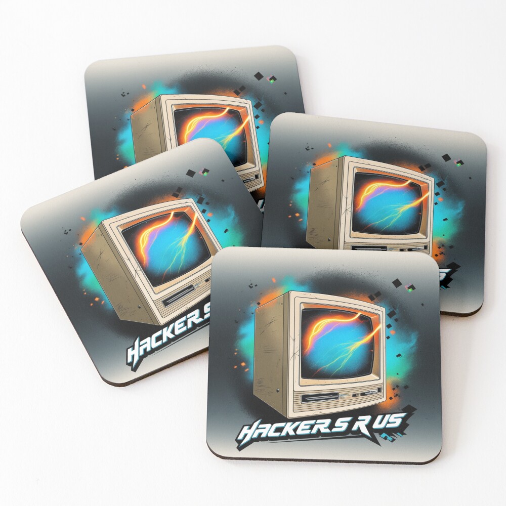 Item preview, Coasters (Set of 4) designed and sold by HackersRUs.