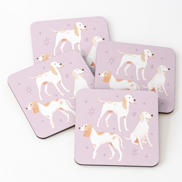 Item preview, Porcelaine dogs illustration  designed and sold by YaraCuteArt.