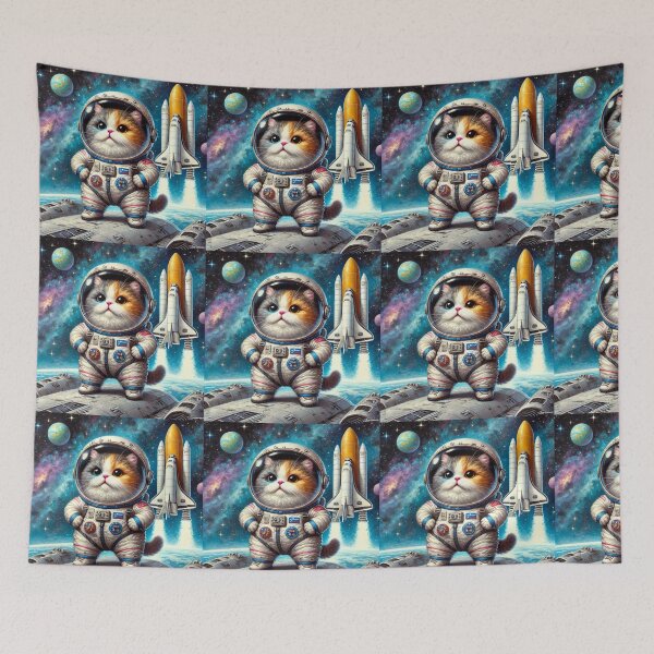 Item preview, Astronaut Feline Dreams designed and sold by Thina2456.
