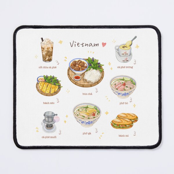Item preview, Vietnam Street Foods 越南美食 - Bun Cha, Pho Bo, Banh Mi, Banh Xeo, Coffee designed and sold by Rose Chiu.