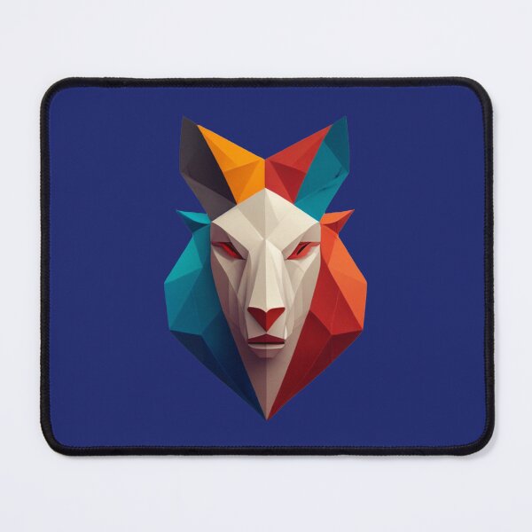 Item preview, A traditional devil mask, origami, goat vector art designed and sold by VugArtShop.