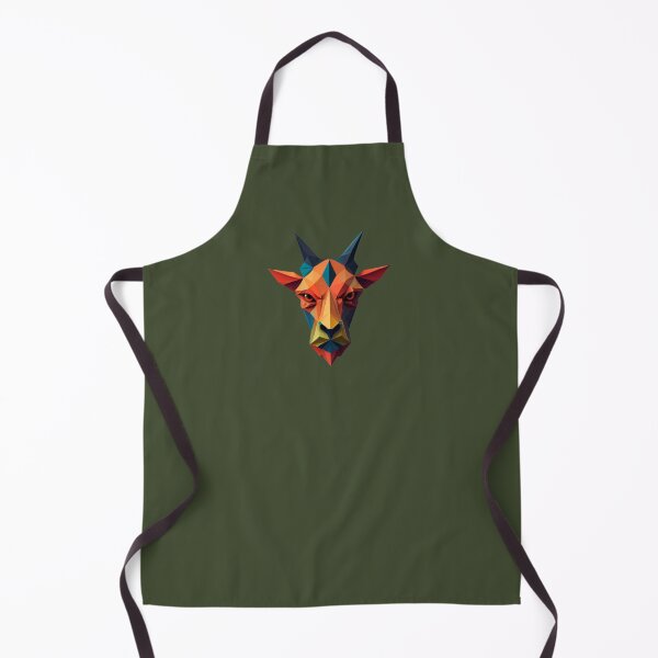 Item preview, A traditional devil mask, origami, goat vector art #2 designed and sold by VugArtShop.