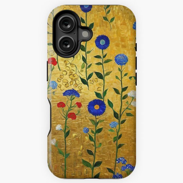 Aperçu de l'œuvre Fleurs et or de Gustav Klimt créée et vendue par maniacfitness.