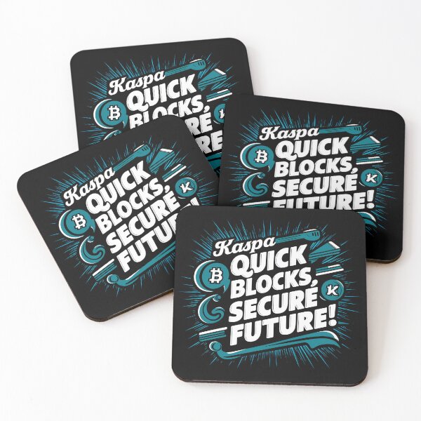 Item preview, Kaspa Quick Blocks Secure Future designed and sold by RadDeck.
