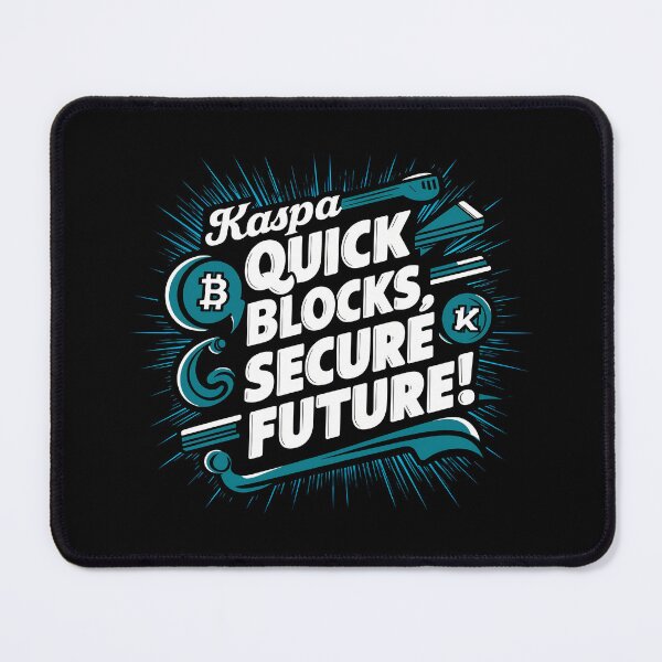 Item preview, Kaspa Quick Blocks Secure Future designed and sold by RadDeck.