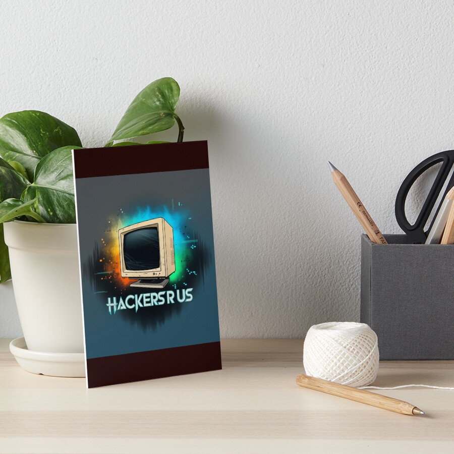 Item preview, Art Board Print designed and sold by HackersRUs.