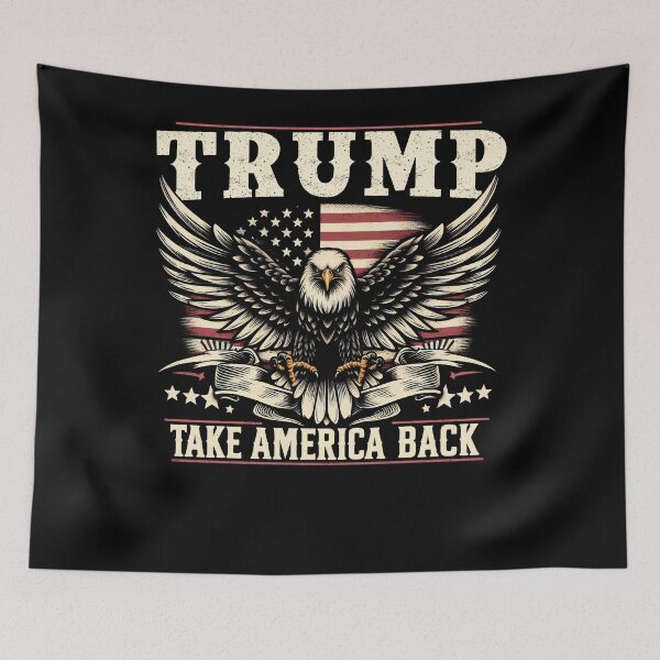 Item preview, TRUMP TAKE AMERICA BACK Presidential elections design designed and sold by Jt41.
