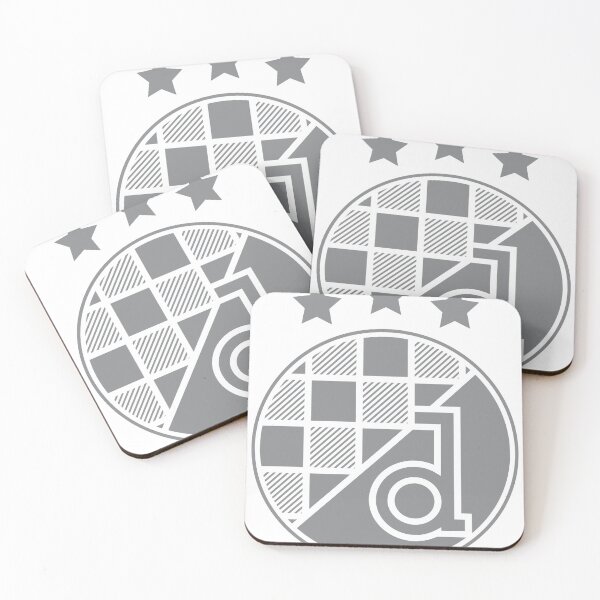 Item preview, Dinamo Zagreb Gray Logo 3 stars designed and sold by EkiDesign.