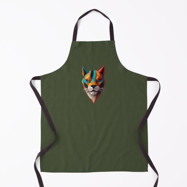 Item preview, A traditional devil mask, origami, jaguar vector art #2 designed and sold by VugArtShop.