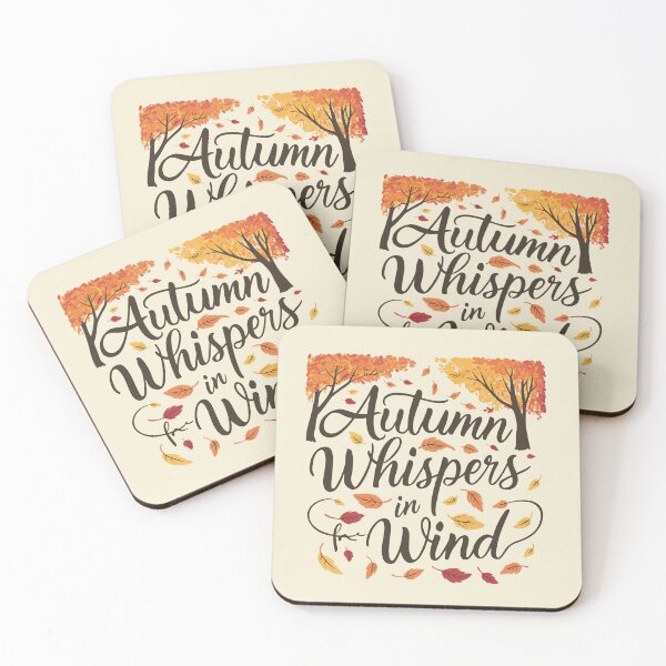 Artikelvorschau, Herbstgeflüster im Wind – Von der Herbstsaison inspiriertes Design mit bunten Blättern entworfen und verkauft von FEBRICAST.
