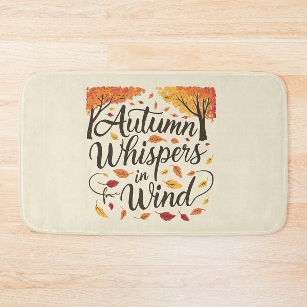 Item preview, Autumn Whispers in the Wind - Fall Season Inspired Design with Colorful Leaves designed and sold by FEBRICAST.