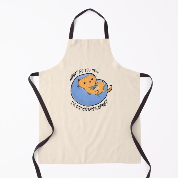 Item preview, What do you mean I’m procrastinating? Cat Gaming designed and sold by ashcael.