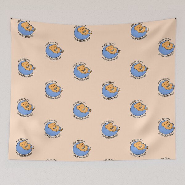 Item preview, What do you mean I’m procrastinating? Cat Gaming designed and sold by ashcael.