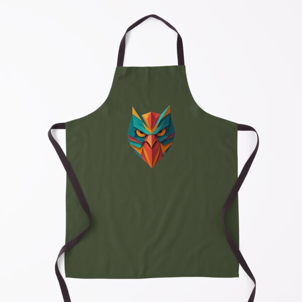 Item preview, A traditional devil mask, origami, owl vector art designed and sold by VugArtShop.