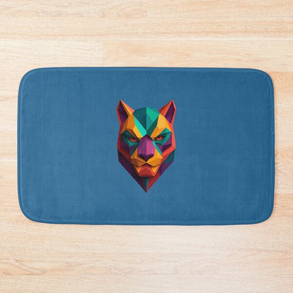 Item preview, A traditional devil mask, origami, panther vector art designed and sold by VugArtShop.