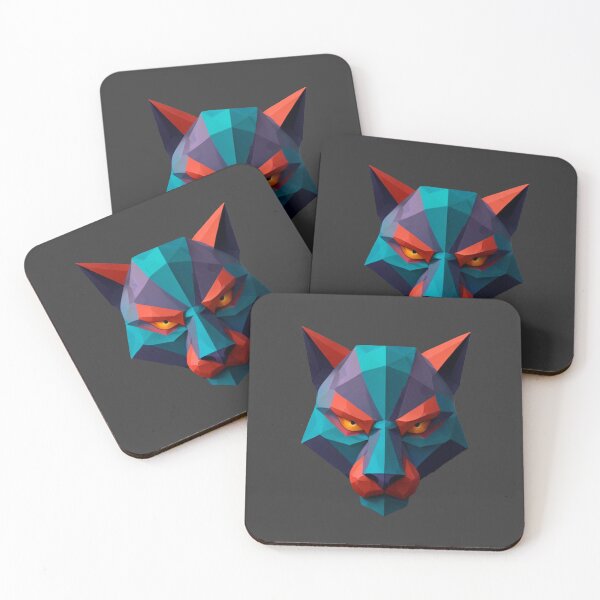 Item preview, A traditional devil mask, origami, panther vector art #2 designed and sold by VugArtShop.