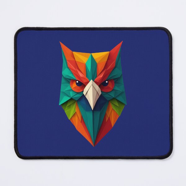 Item preview, A traditional devil mask, origami, parrot vector art designed and sold by VugArtShop.