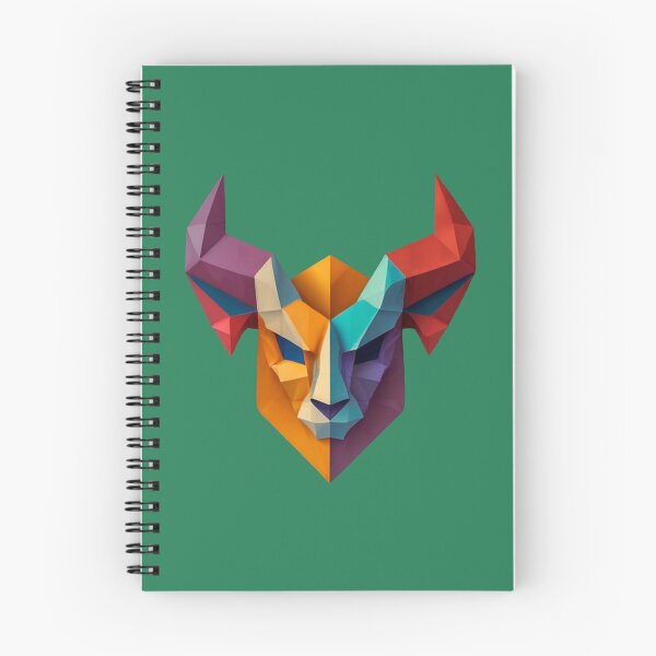 Item preview, A traditional devil mask, origami, ram vector art designed and sold by VugArtShop.