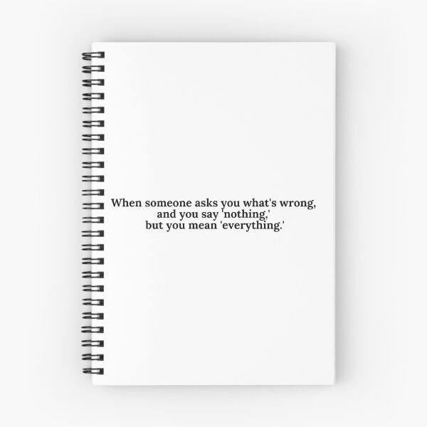 Item preview, When someone asks whats wrong designed and sold by Sarzel.