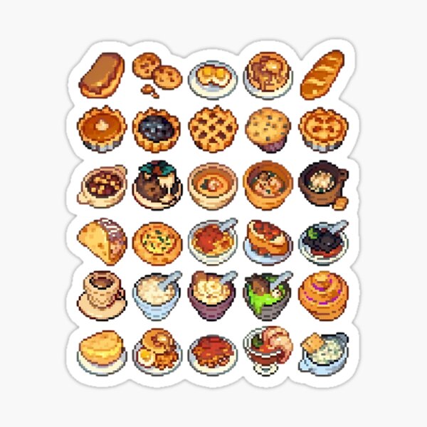 Aperçu de l'œuvre nourriture de la vallée de Stardew créée et vendue par LifeLoop.