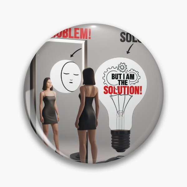Item preview, "Reflection of Self: Problem & Solution" designed and sold by Milina3.