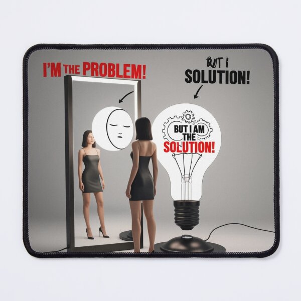 Item preview, "Reflection of Self: Problem & Solution" designed and sold by Milina3.