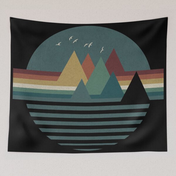 Item preview, Geometric Lost Islands designed and sold by maryedenoa.