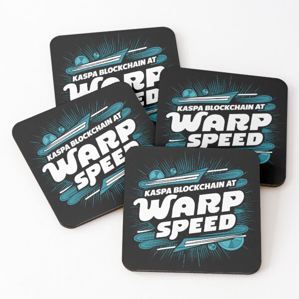 Item preview, Kaspa Blockchain Warp Speed designed and sold by RadDeck.