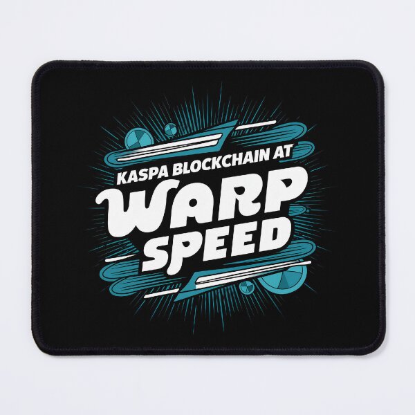 Item preview, Kaspa Blockchain Warp Speed designed and sold by RadDeck.