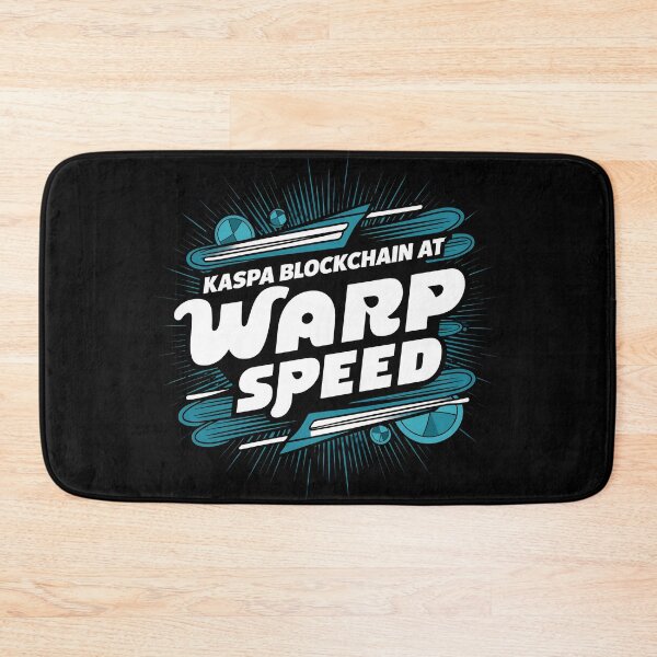 Item preview, Kaspa Blockchain Warp Speed designed and sold by RadDeck.