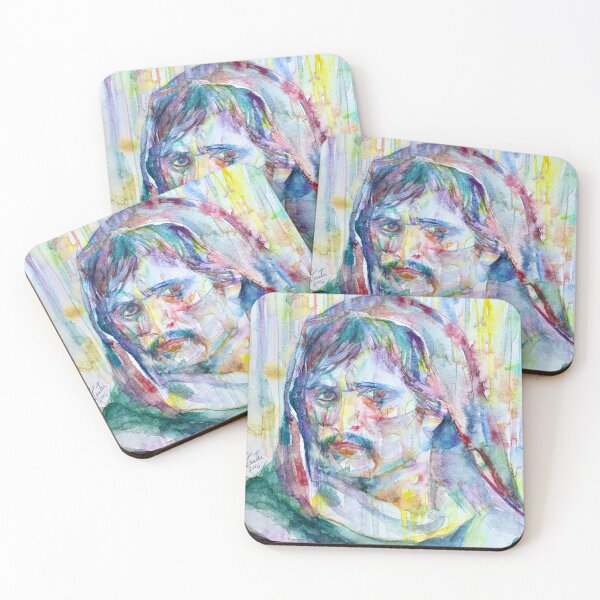 Item preview, GIORDANO BRUNO watercolor portrait .1 designed and sold by lautir.