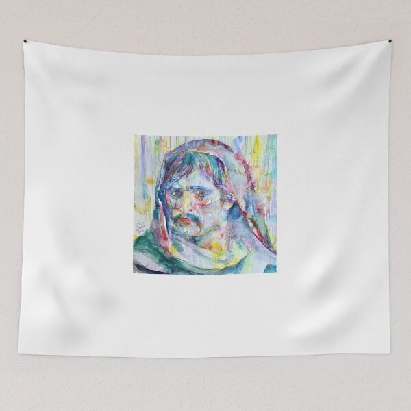Item preview, GIORDANO BRUNO watercolor portrait .1 designed and sold by lautir.