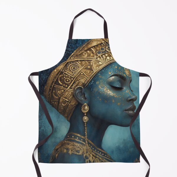Item preview, Golden Queen in Shades of Blue designed and sold by JaimeLikes.