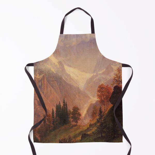 Item preview, View of the Grindelwald -Albert Bierstadt designed and sold by tomorrowsart.