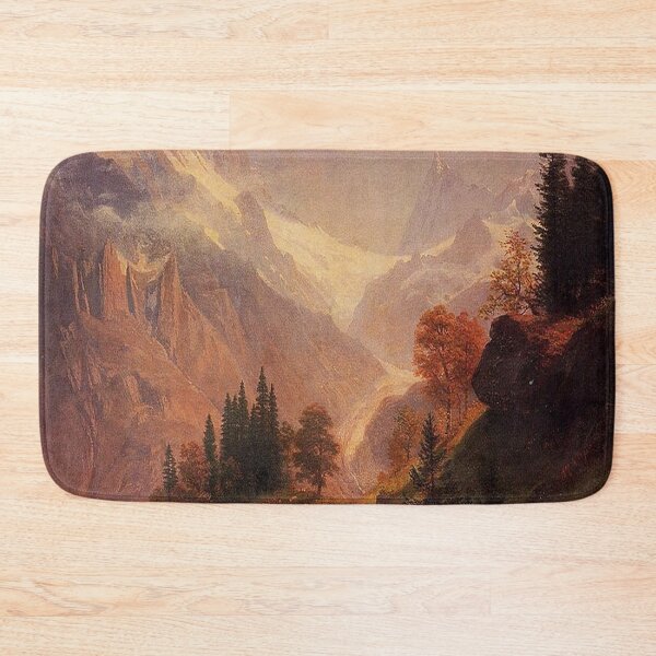 Item preview, View of the Grindelwald -Albert Bierstadt designed and sold by tomorrowsart.