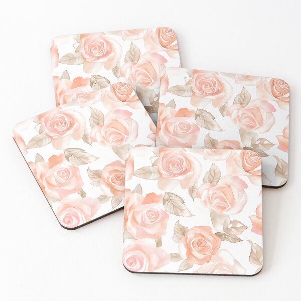 Item preview, A seamless pattern showcasing watercolor roses. designed and sold by FreedomArtShop.