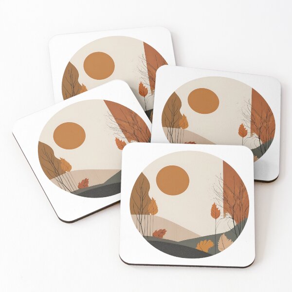 Item preview, Autumn Nature Collection | Minimalist Fall-Inspired Art designed and sold by MiszungART.