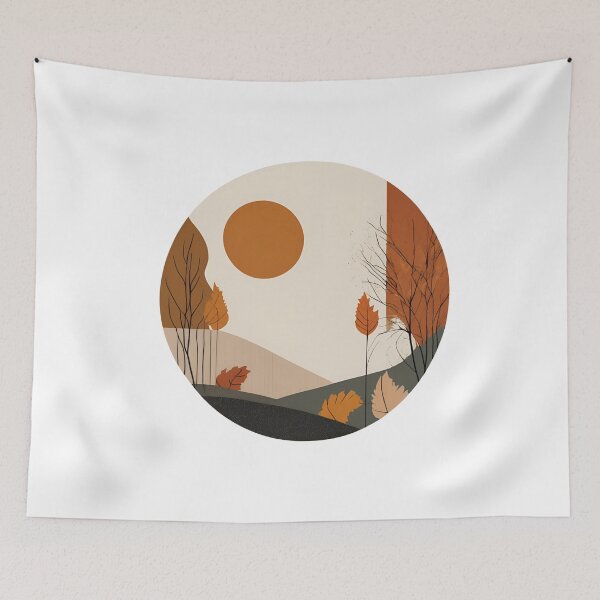 Item preview, Autumn Nature Collection | Minimalist Fall-Inspired Art designed and sold by MiszungART.