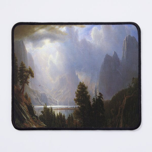Item preview, Landscape by Albert Bierstadt designed and sold by tomorrowsart.