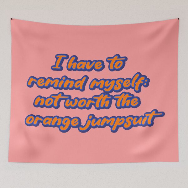 Item preview, I have to remind myself, not worth the orange jumpsuit designed and sold by Leo-Stride.