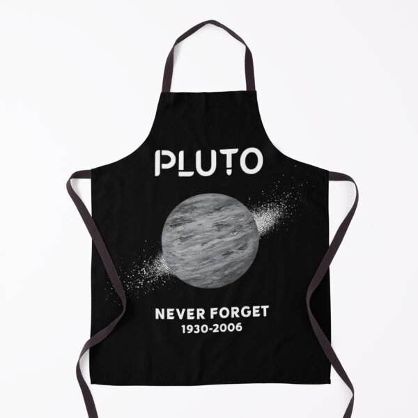 Item preview, Pluto Never Forget, space science lover designed and sold by JustCrafted.
