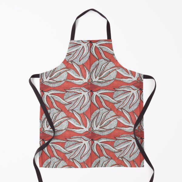 Item preview, Red leaves fabric designed and sold by fandrade.
