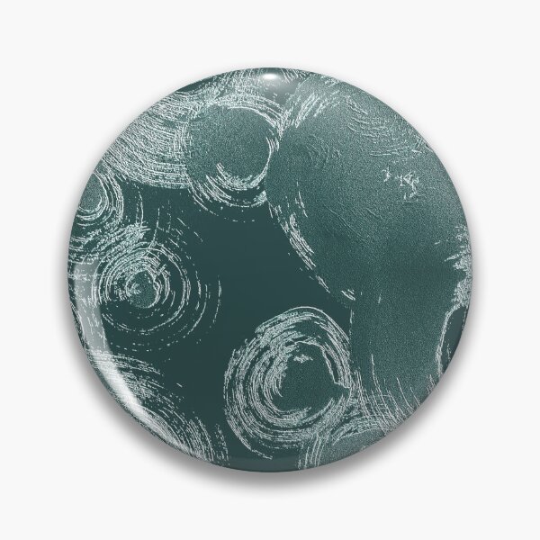 Item preview, Abstract Bubble Pattern in Dark Green designed and sold by Artistestella.