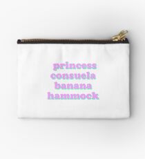 Princess Consuela Banana Hammock Zipper Pouch